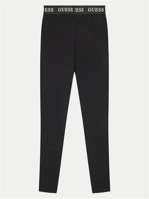 felpa e leggings bambina nero GUESS | J4YG01KA6R4/JBLK